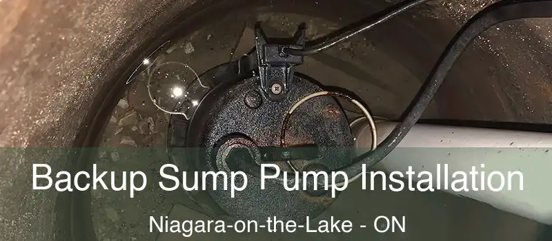  Backup Sump Pump Installation Niagara-on-the-Lake - ON