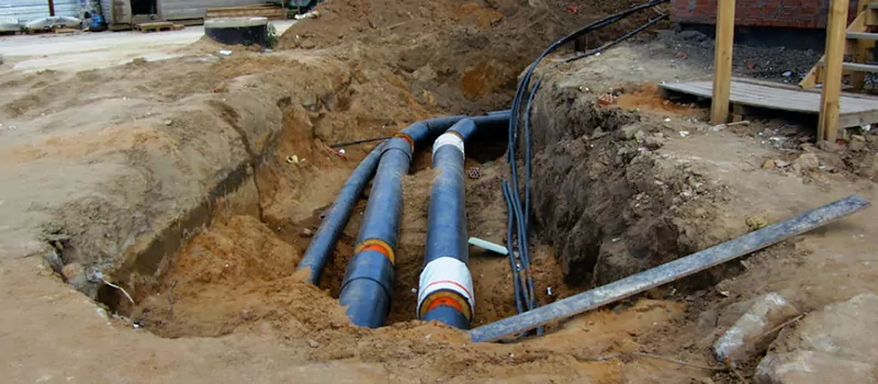 Main Water Line Installation in Niagara-on-the-Lake, Ontario