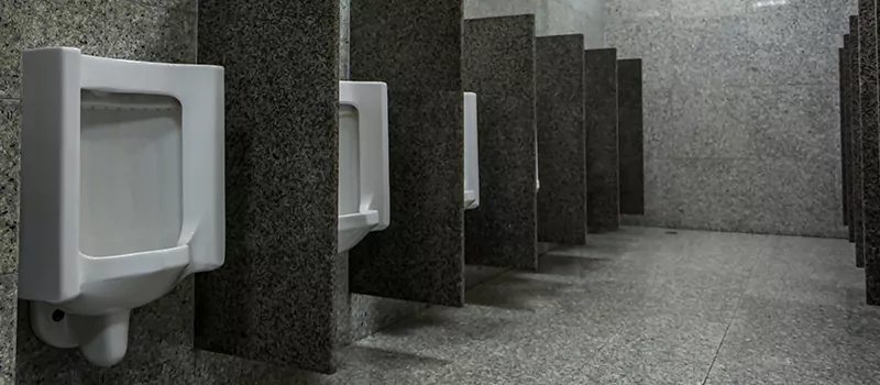 Urinal Divider Installation in Niagara-on-the-Lake, ON
