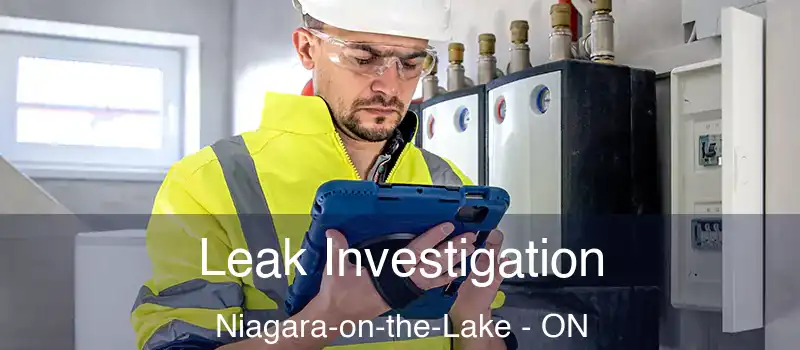  Leak Investigation Niagara-on-the-Lake - ON